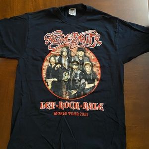 Aerosmith 2014 tour T-shirt